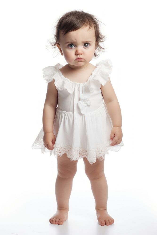 Baby cry portrait dress. AI generated Image by rawpixel.