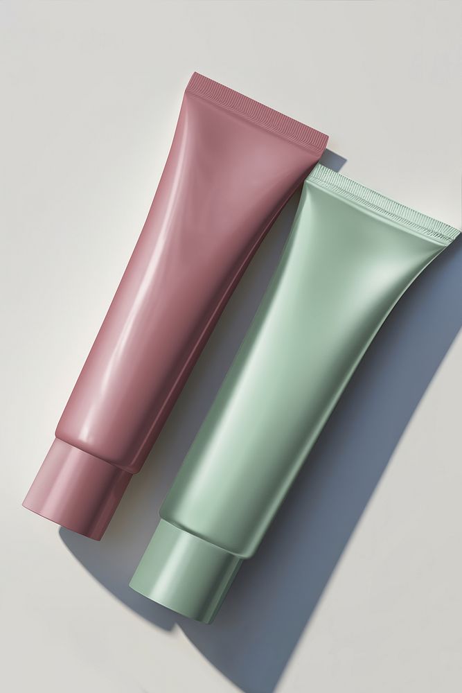 Skincare tube, product packaging design