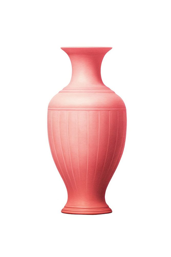 Vase porcelain pottery red. AI generated Image by rawpixel.
