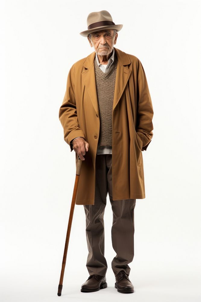 Overcoat portrait adult man. AI generated Image by rawpixel.