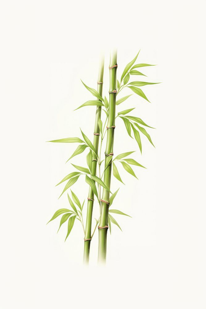 Bamboo plant freshness asparagus. AI generated Image by rawpixel.