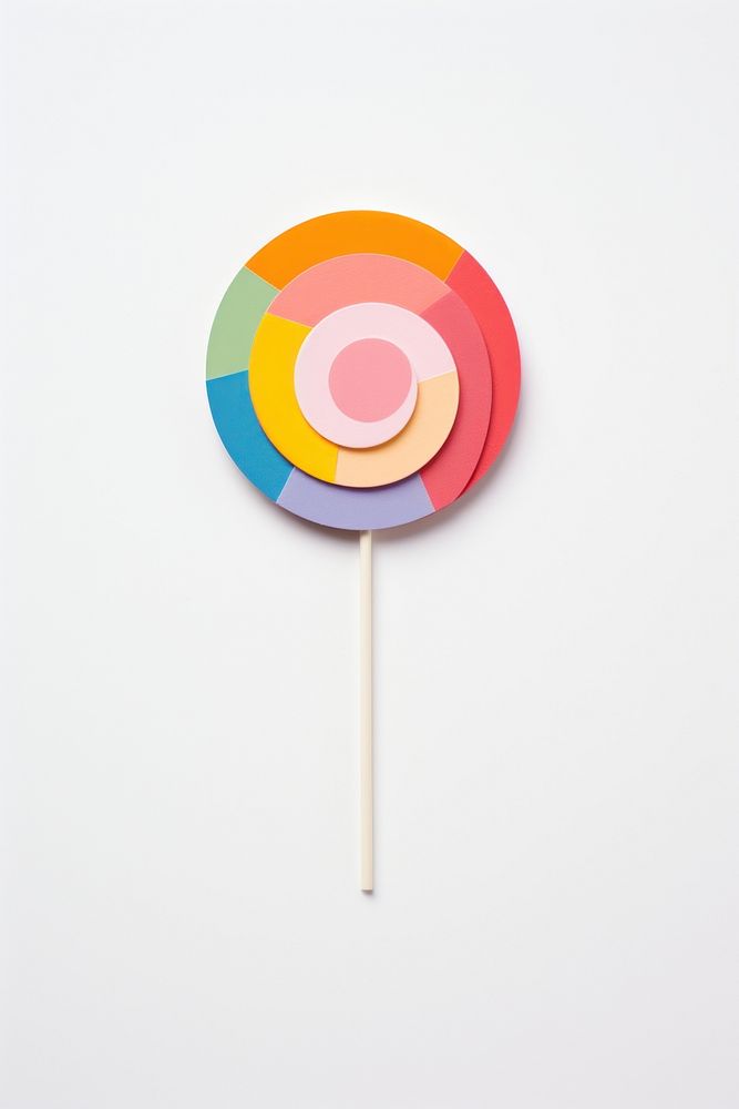 Lolipop lollipop candy white background. AI generated Image by rawpixel.