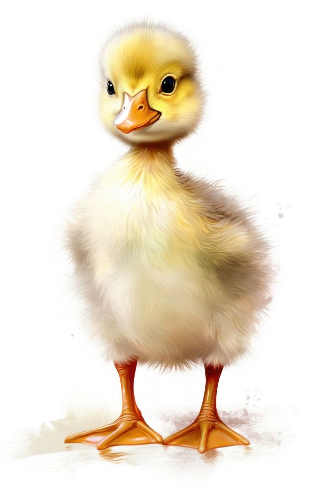 Baby duck poultry animal bird. AI generated Image by rawpixel.