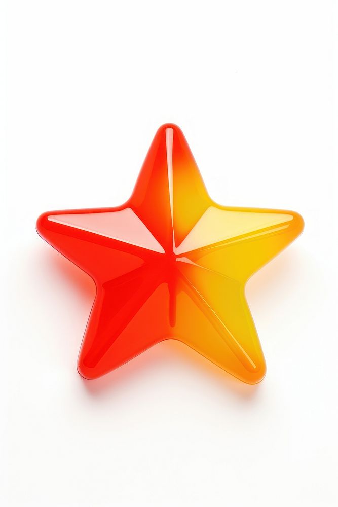 Star white background simplicity echinoderm. AI generated Image by rawpixel.