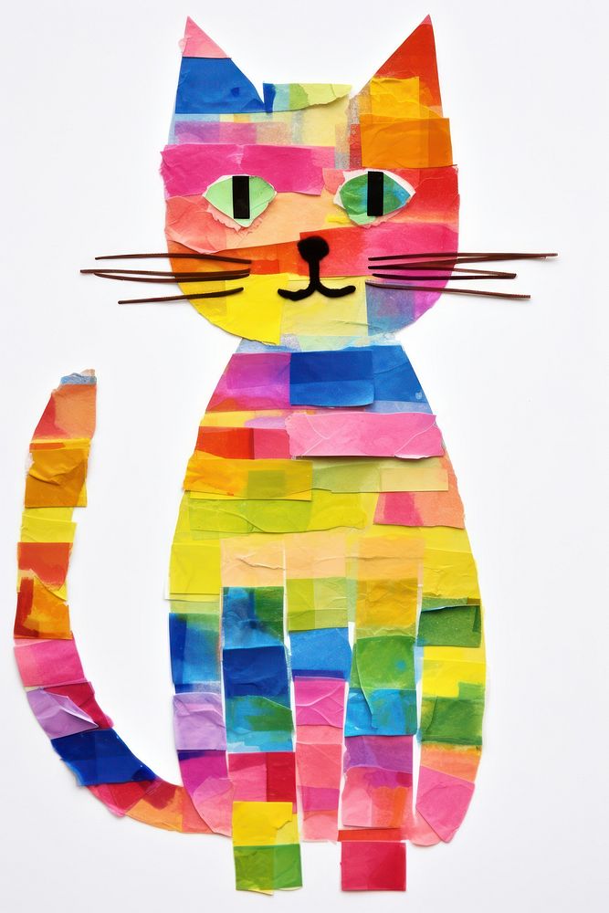 Cat mammal animal craft. AI | Free Photo Illustration - rawpixel