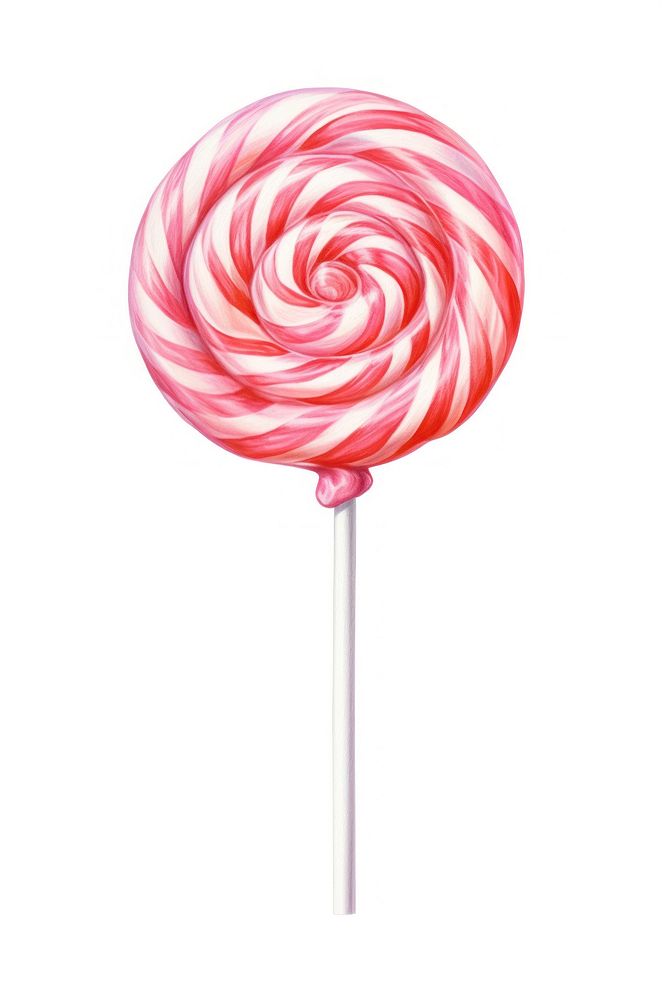 Candy lollipop confectionery food red. AI generated Image by rawpixel.
