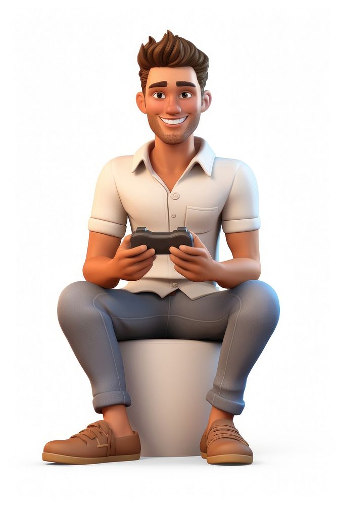Sitting toilet adult cross-legged. AI generated Image by rawpixel.