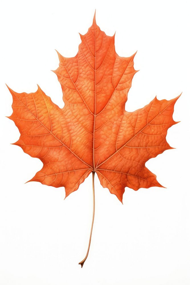 Maple leaf plant tree red. AI generated Image by rawpixel.