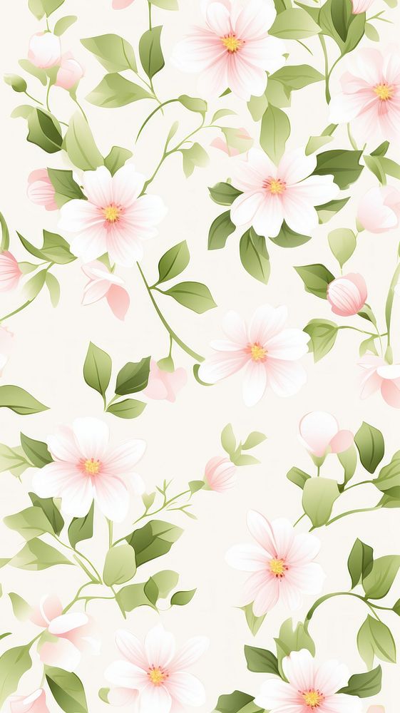 Wallpaper pattern flower backgrounds. 