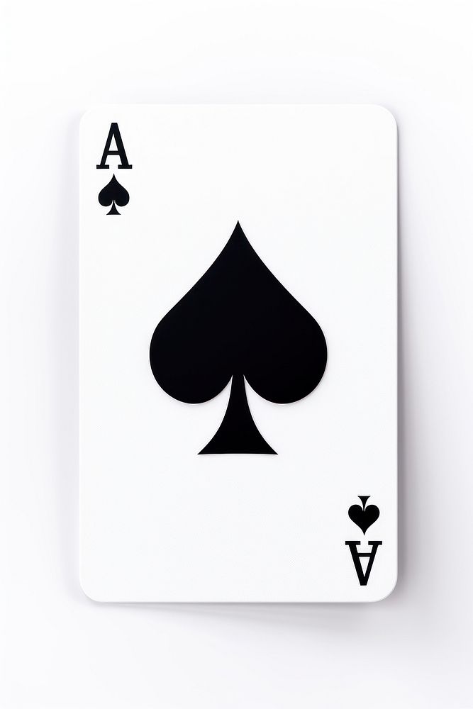 Playing card symbol cards white background. AI generated Image by rawpixel.