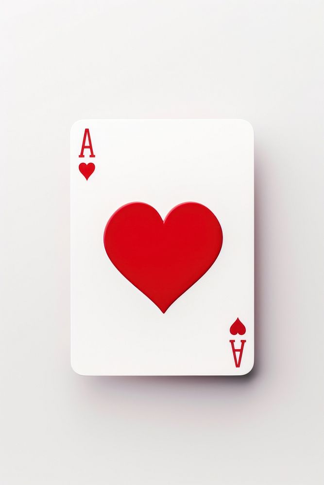 Playing card symbol cards white background. AI generated Image by rawpixel.