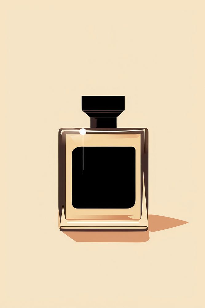 Luxury perfume black cosmetics bottle aftershave. AI generated Image by rawpixel.