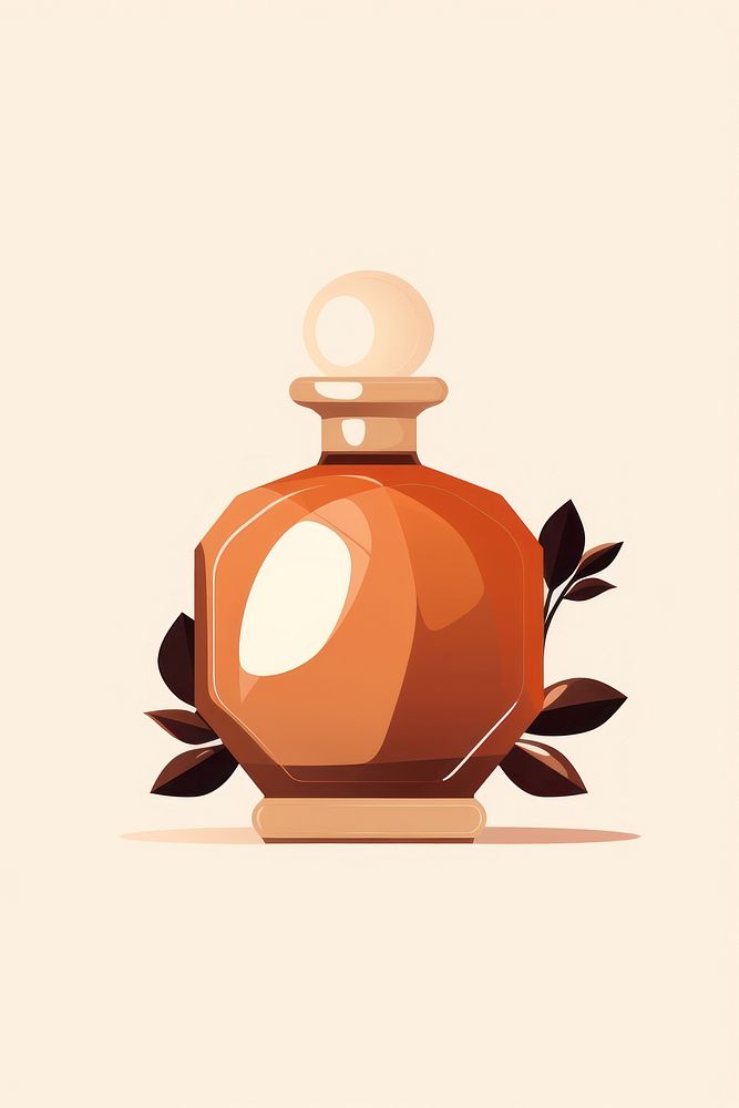 Old fashioned perfume bottle container cosmetics. AI generated Image by rawpixel.
