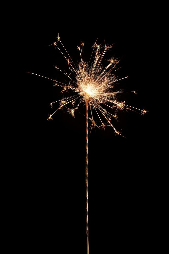 Fireworks stick outdoors sparks nature. AI generated Image by rawpixel.