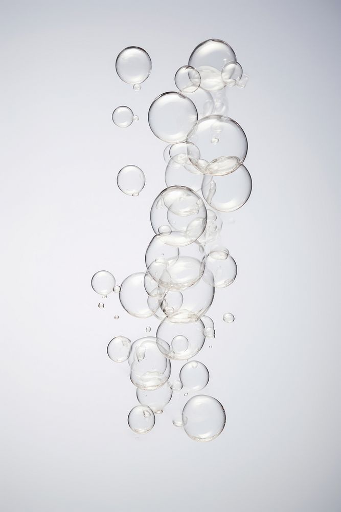 Air bubbles biochemistry transparent simplicity. AI generated Image by rawpixel.