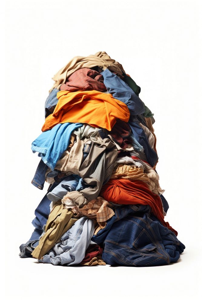 Discarded clothes laundry photo bag. AI generated Image by rawpixel.