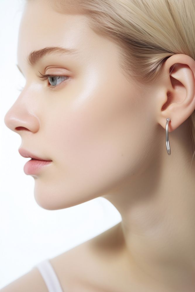 Earring jewelry fashion adult. AI generated Image by rawpixel.