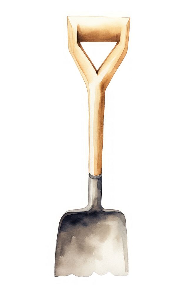 Sand shovel tool trophy device. 