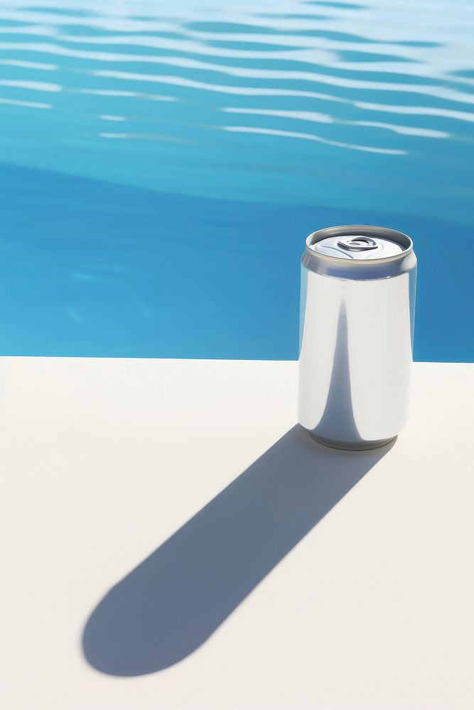 Sunny day refreshment cylinder. AI generated Image by rawpixel.