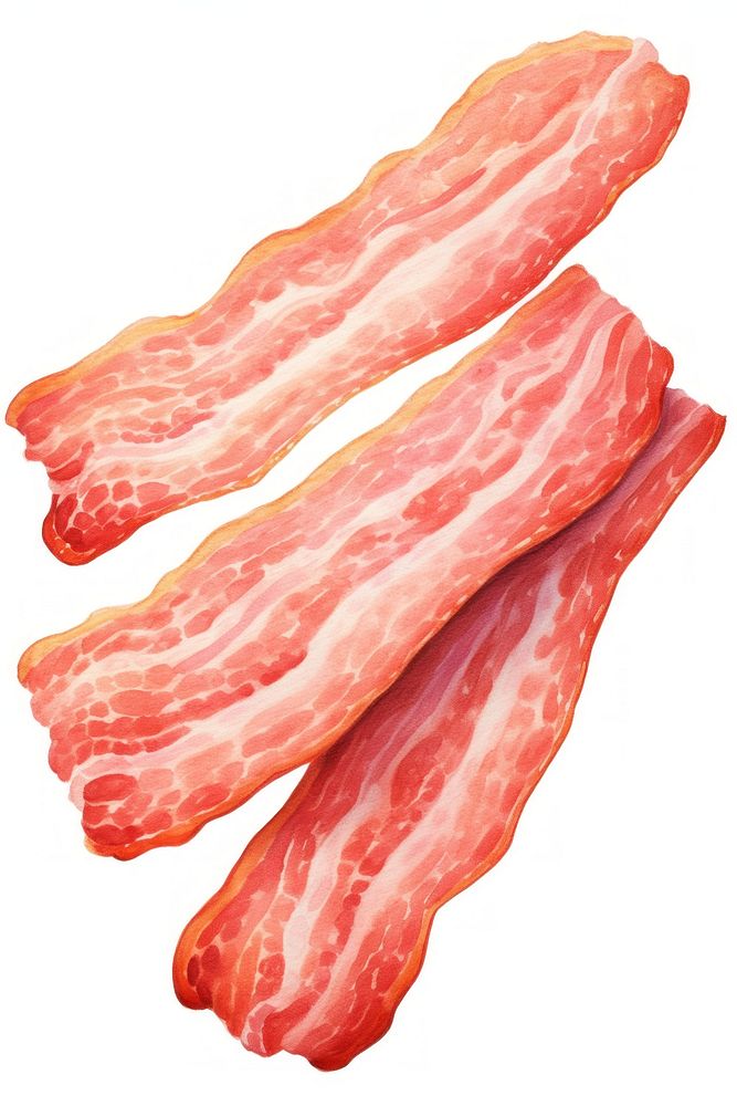 Bacon bacon meat pork. AI generated Image by rawpixel.