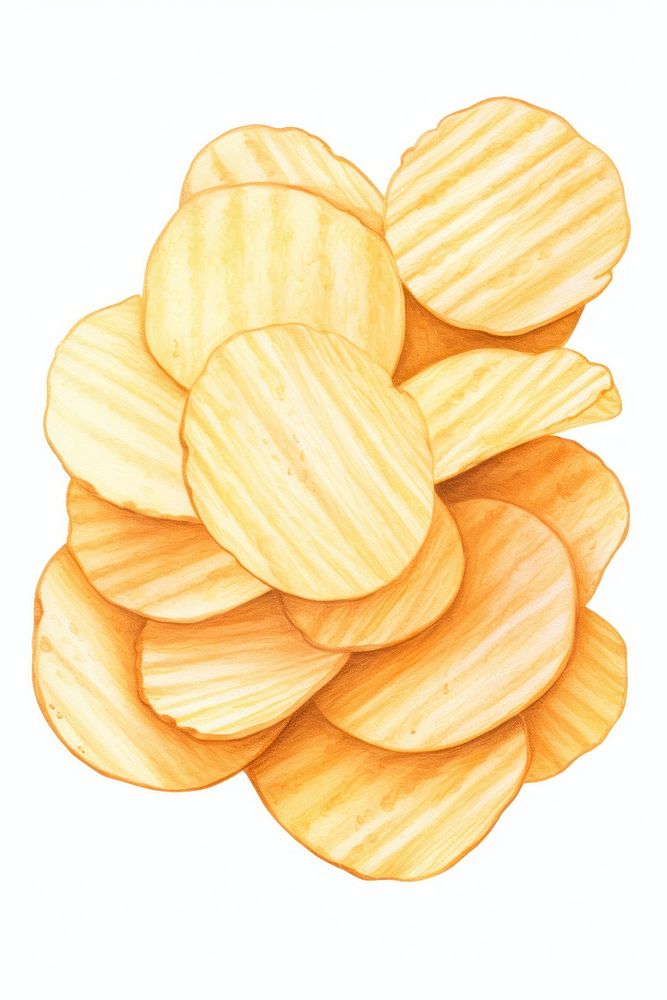 Potato chips vegetable potato plant. AI generated Image by rawpixel.