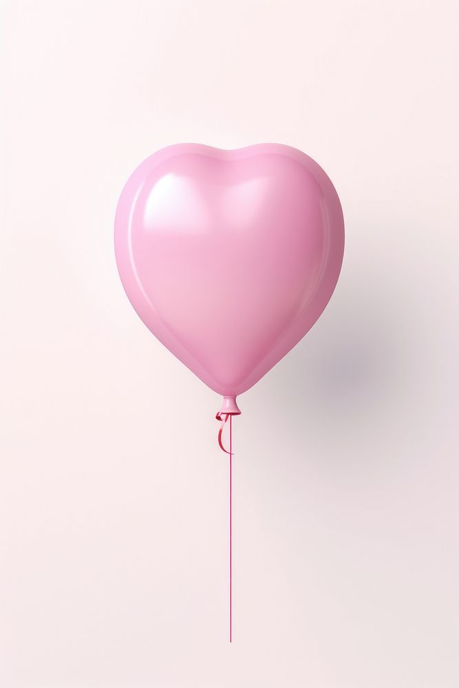 Balloon birthday pink celebration. AI generated Image by rawpixel.