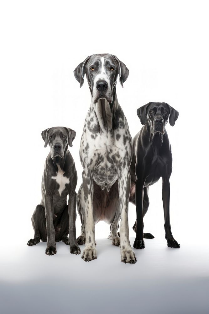 Great danes animal mammal dog. AI generated Image by rawpixel.