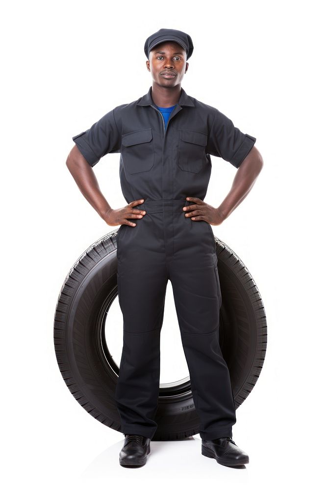 Tire mechanic portrait adult. AI generated Image by rawpixel.
