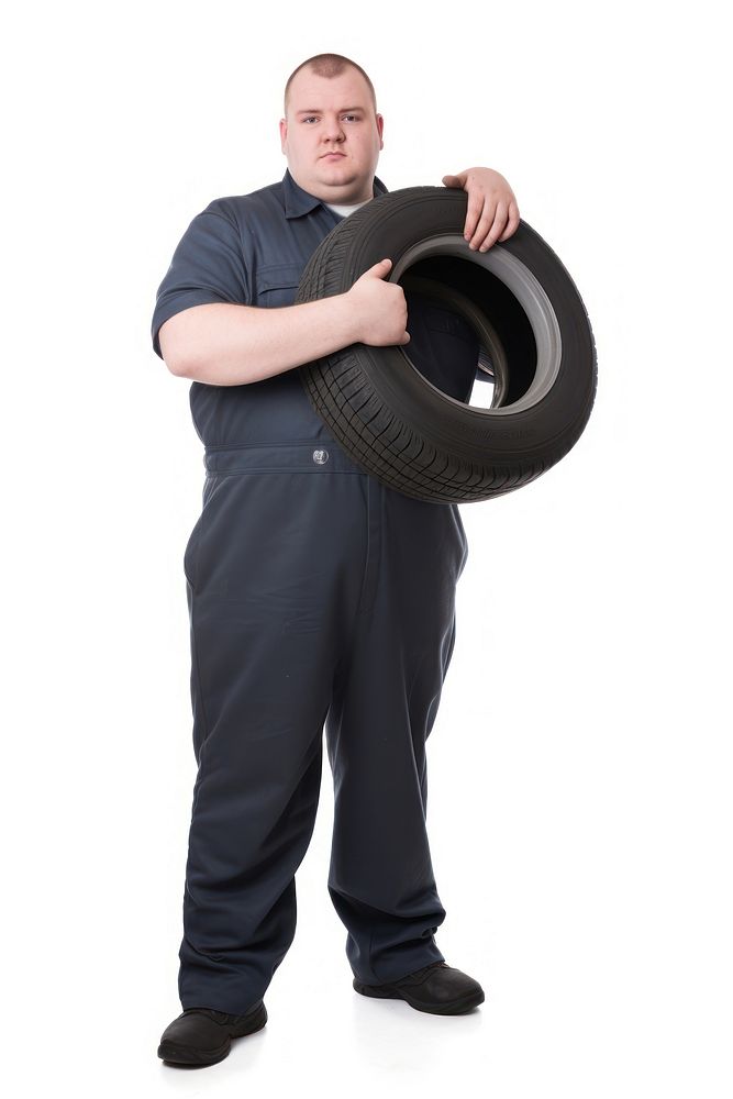 Tire mechanic portrait wheel. AI generated Image by rawpixel.