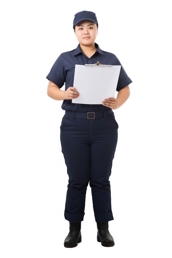 Asian female mechanic portrait uniform adult. AI generated Image by rawpixel.