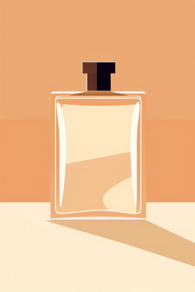 Perfume bottle container cosmetics lighting. AI generated Image by rawpixel.