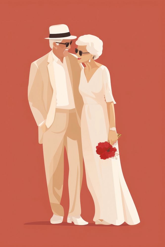 Wedding fashion adult bride. 