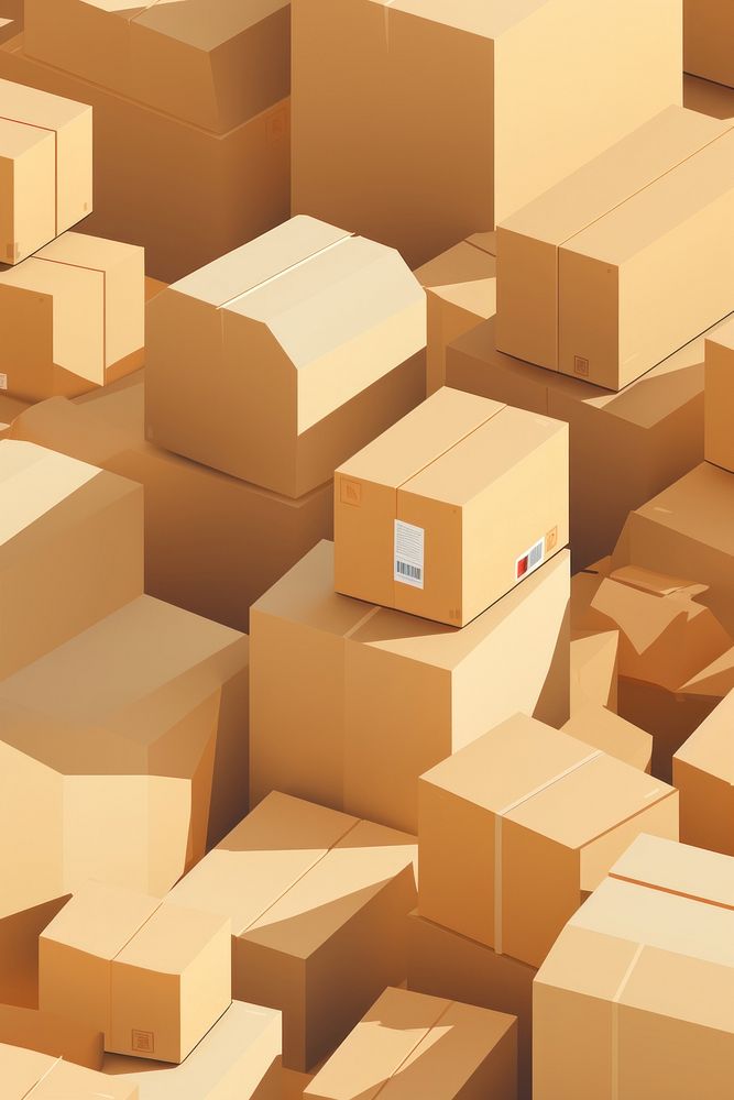 Box backgrounds cardboard carton. AI generated Image by rawpixel.