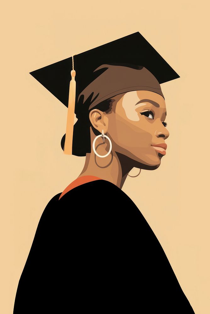 Graduate graduation jewelry adult. AI generated Image by rawpixel.