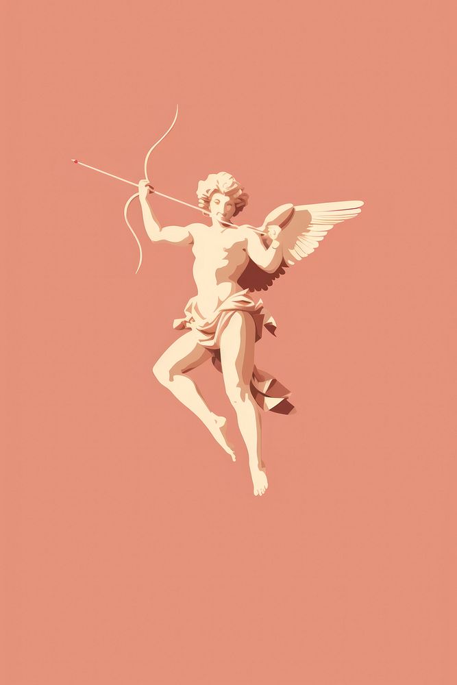 Cupid representation creativity sculpture. AI generated Image by rawpixel.
