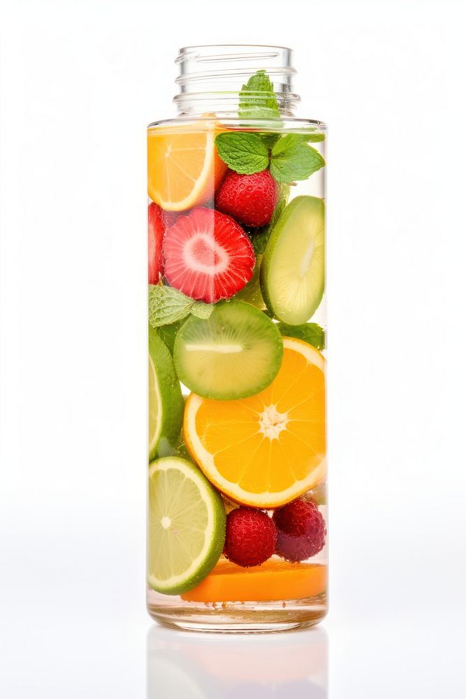 Infuse water fruit strawberry cocktail. AI generated Image by rawpixel.