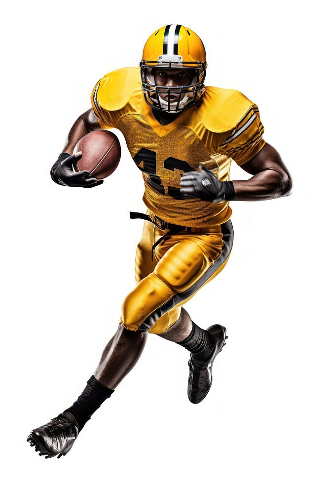 Sportsman playing american football sports helmet adult. AI generated Image by rawpixel.
