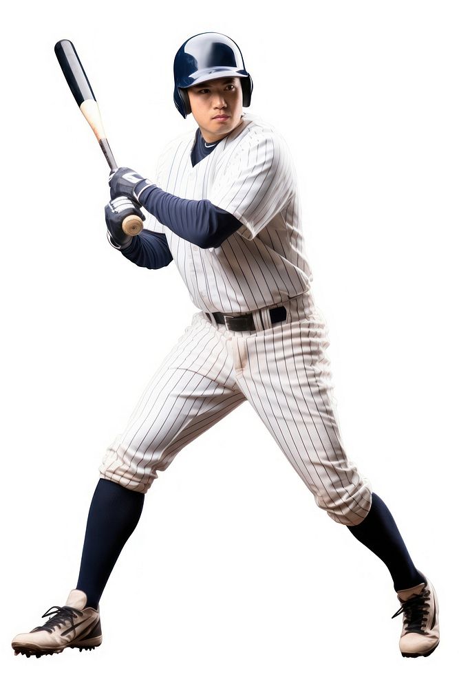 Baseball player softball athlete helmet. AI generated Image by rawpixel.