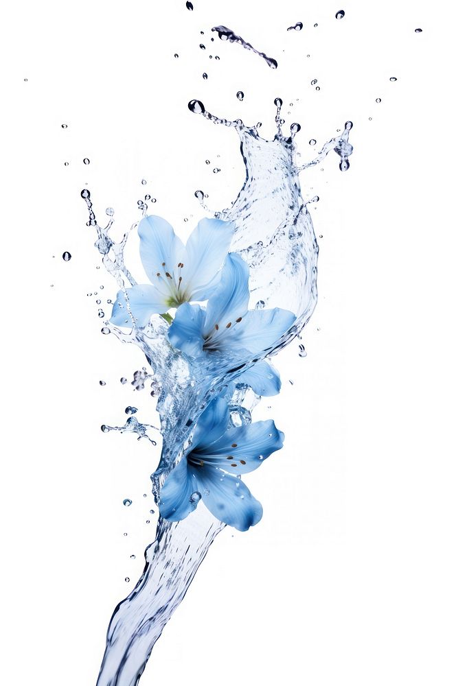 Water flower outdoors nature. AI generated Image by rawpixel.