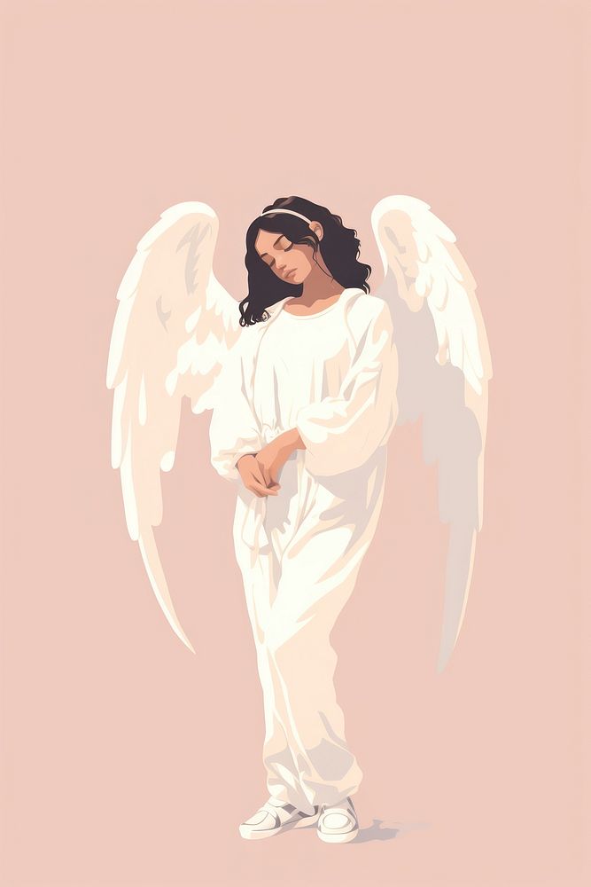 Angel representation spirituality architecture. AI generated Image by rawpixel.