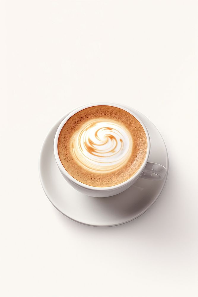 Hot Macchiato cup coffee latte. AI generated Image by rawpixel.