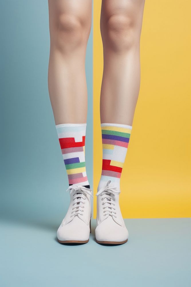Sock shoe footwear pantyhose. AI generated Image by rawpixel.