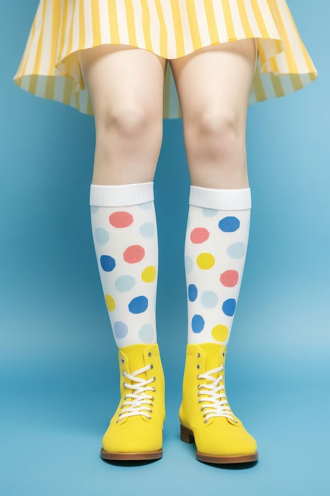 Shoe sock footwear pantyhose. AI generated Image by rawpixel.