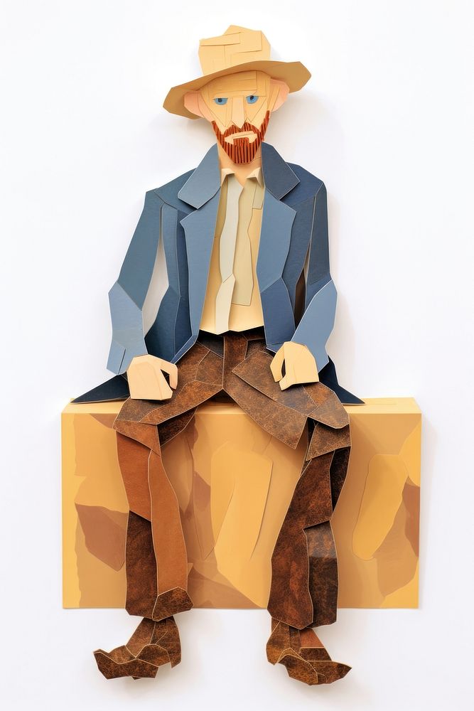 Vincent van gogh adult art representation. AI generated Image by rawpixel.