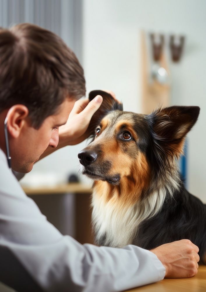 Veterinarian doctor adult carnivora. 