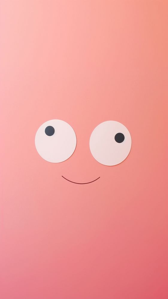 Cute wallpaper backgrounds cartoon face. AI generated Image by rawpixel.