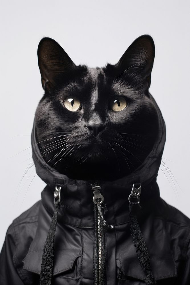 Wearing bib animal mammal jacket. AI generated Image by rawpixel.