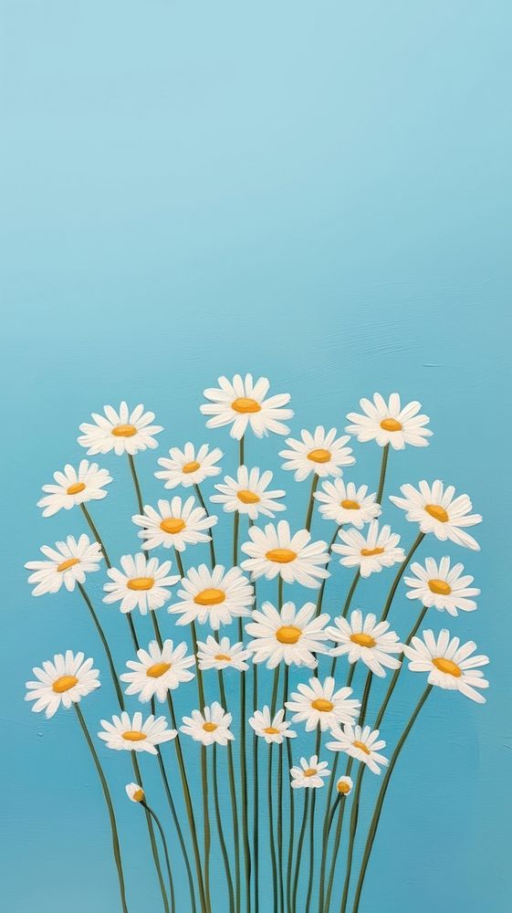 Daisies flower daisy petal. AI generated Image by rawpixel.