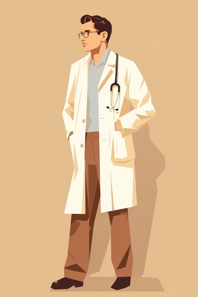 Doctor doctor adult stethoscope. AI generated Image by rawpixel.