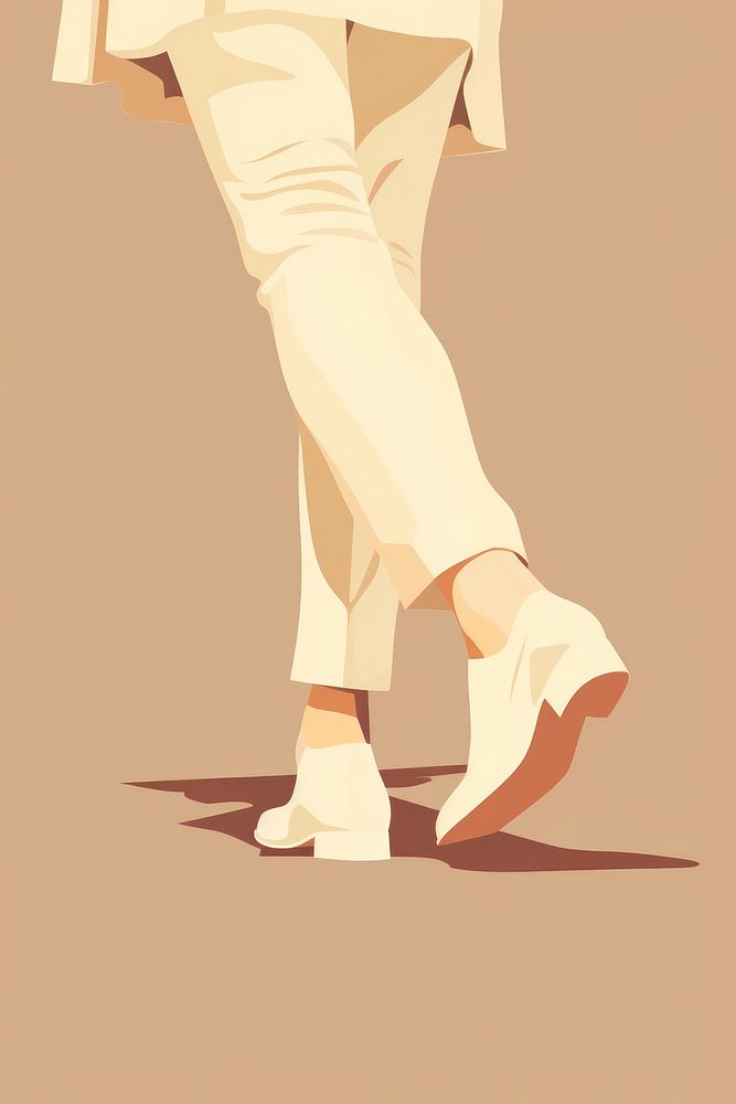 Leg walking footwear shoe recreation. AI generated Image by rawpixel.